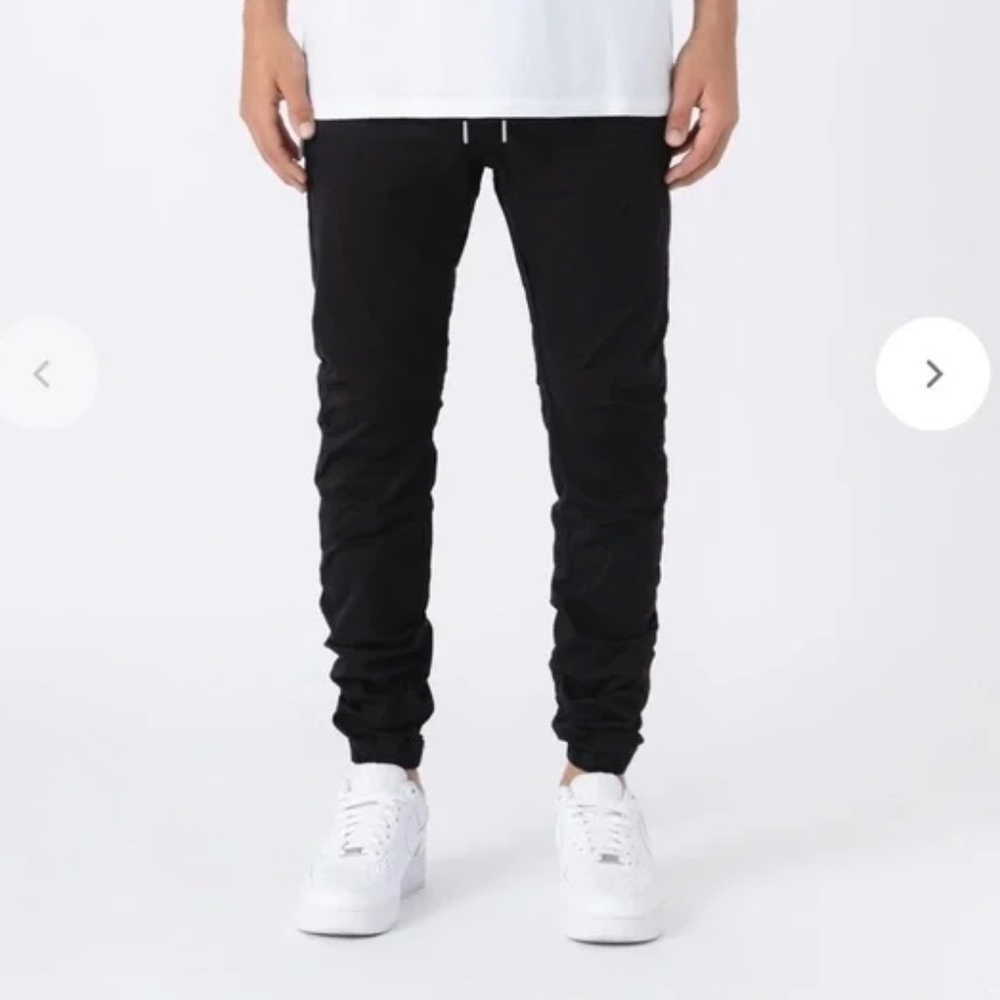 Zanerobe leather Sureshot joggers 30